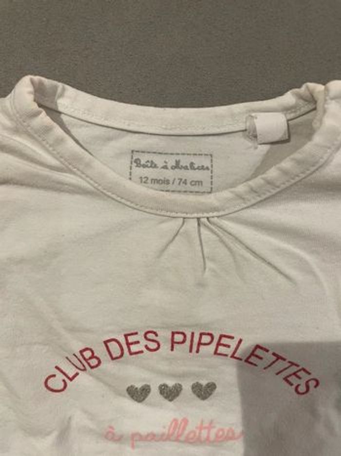 Lot tee-shirts 12 mois - photo numéro 3