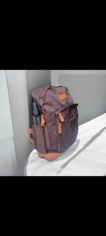 Sac à dos Marron et camel polyvalent