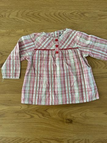 Blouse à carreaux Sergent Major 18 mois