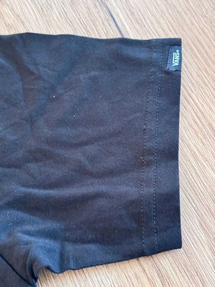 Tee shirt vans noir taille M 10-12 ans neuf avec étiquette - photo numéro 6
