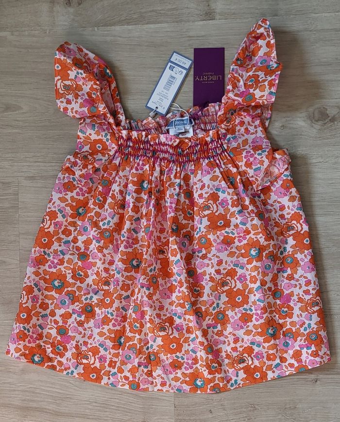 Blouse jacadi liberty neuve