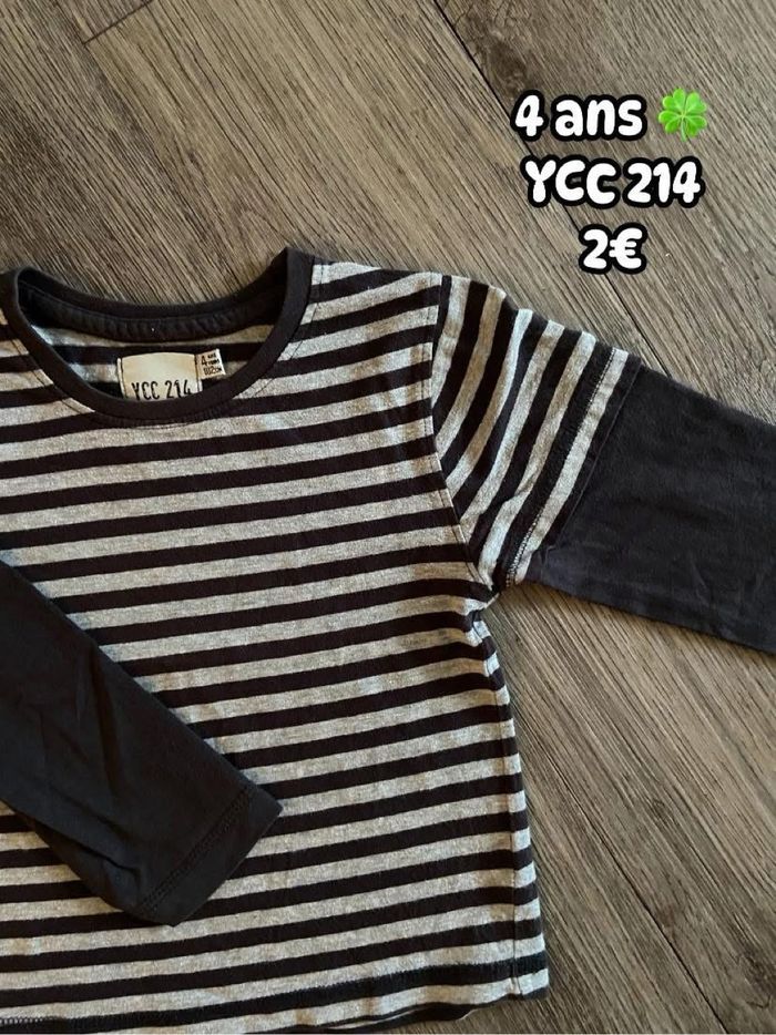 T-shirt 🍀 4 ans 🍀 YCC