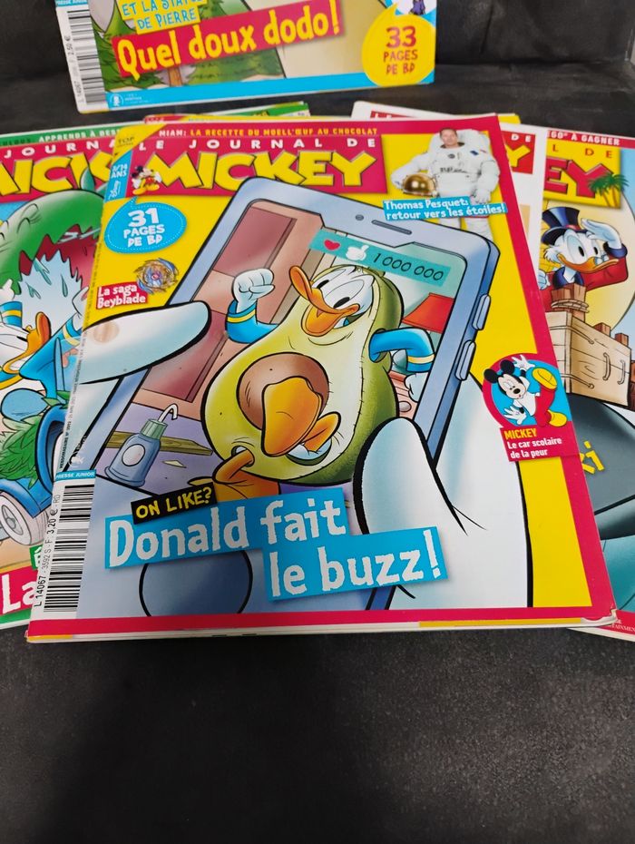 Lot de 5 magazines le journal de Mickey - photo numéro 3