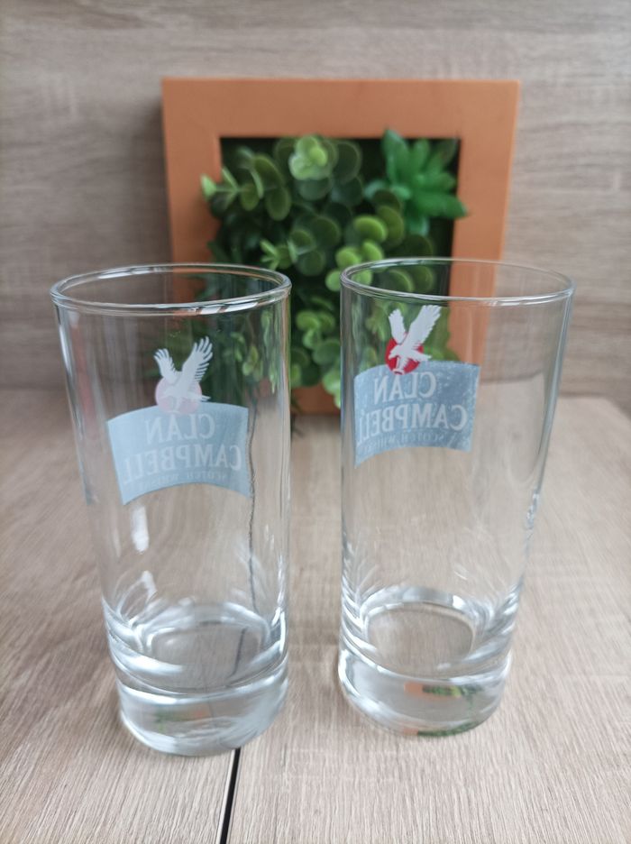 Lot 2 verres Clan Campbell - photo numéro 3