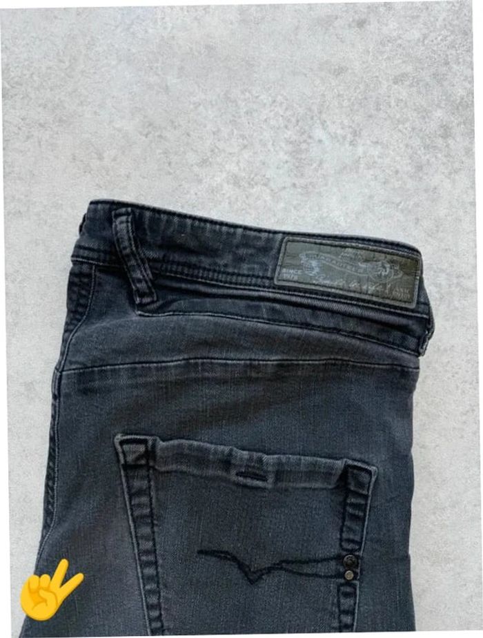 Jeans Levi's 541 W31 FR40 L34 coupe skinny noir Femme women pan592b - photo numéro 2