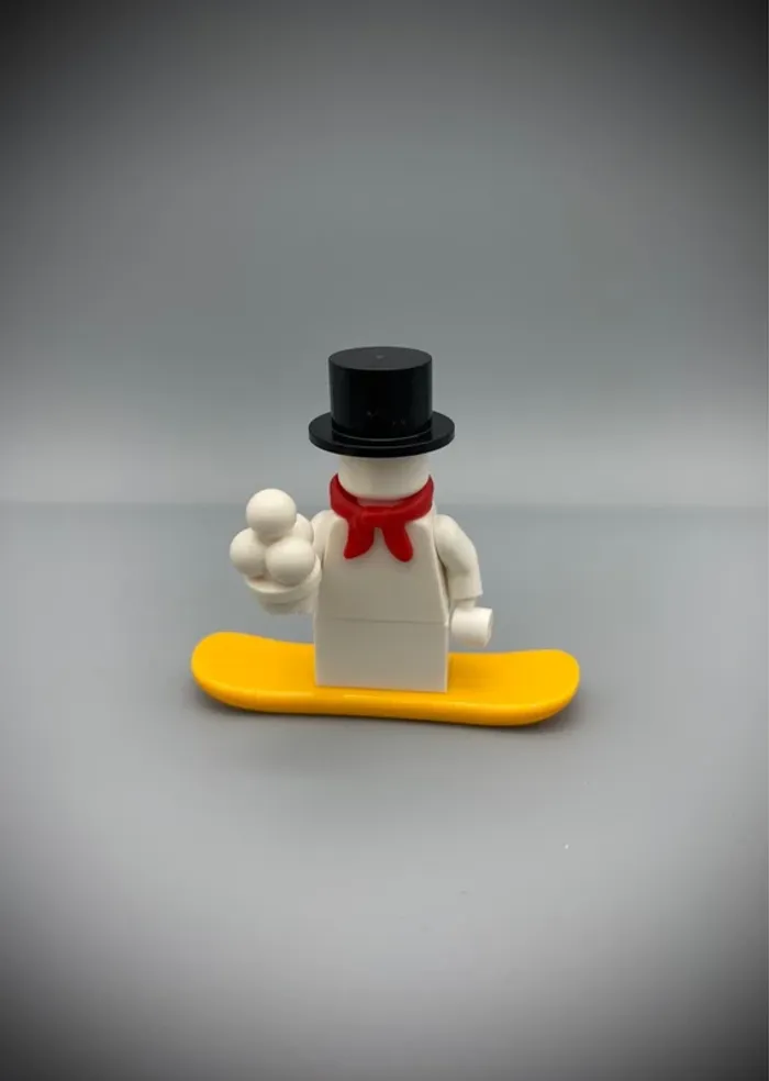 Minifigurine LEGO City Hol130 - Le Bonhomme de Neige - Très bon état