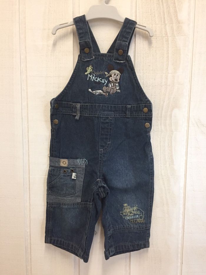 Salopette jean - Disney - 12m