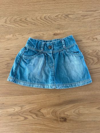 Jupe en jean Obaïbi 18 mois