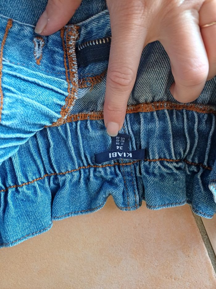 Short jeans KIabi taille 34 avec poches - photo numéro 3