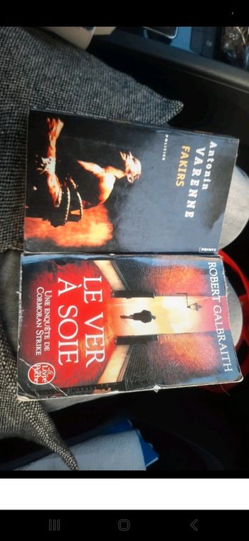 Lot 2 livres policier