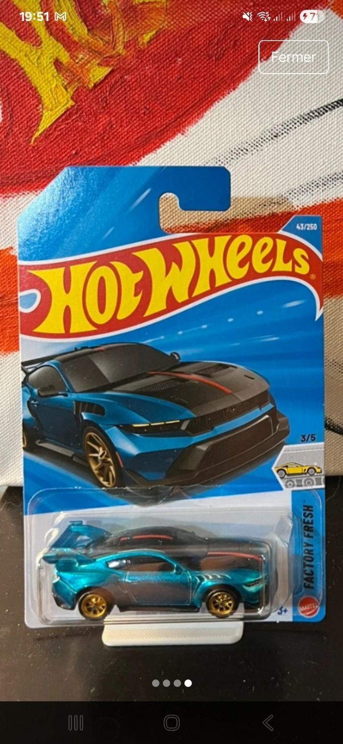 5 hotwheels neuves et emballées - photo numéro 2
