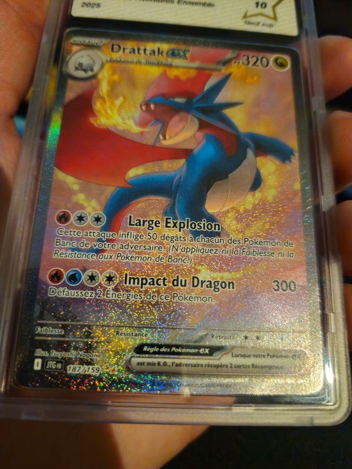 Drattak ex FA - PCA 10 Mint - Pokémon TCG - photo numéro 2