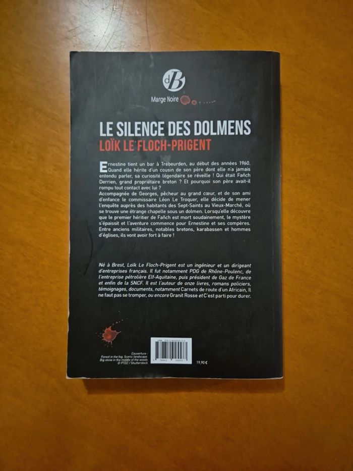 Le livre le silence des dolmens - photo numéro 2