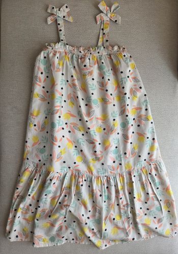 Robe longue à bretelles