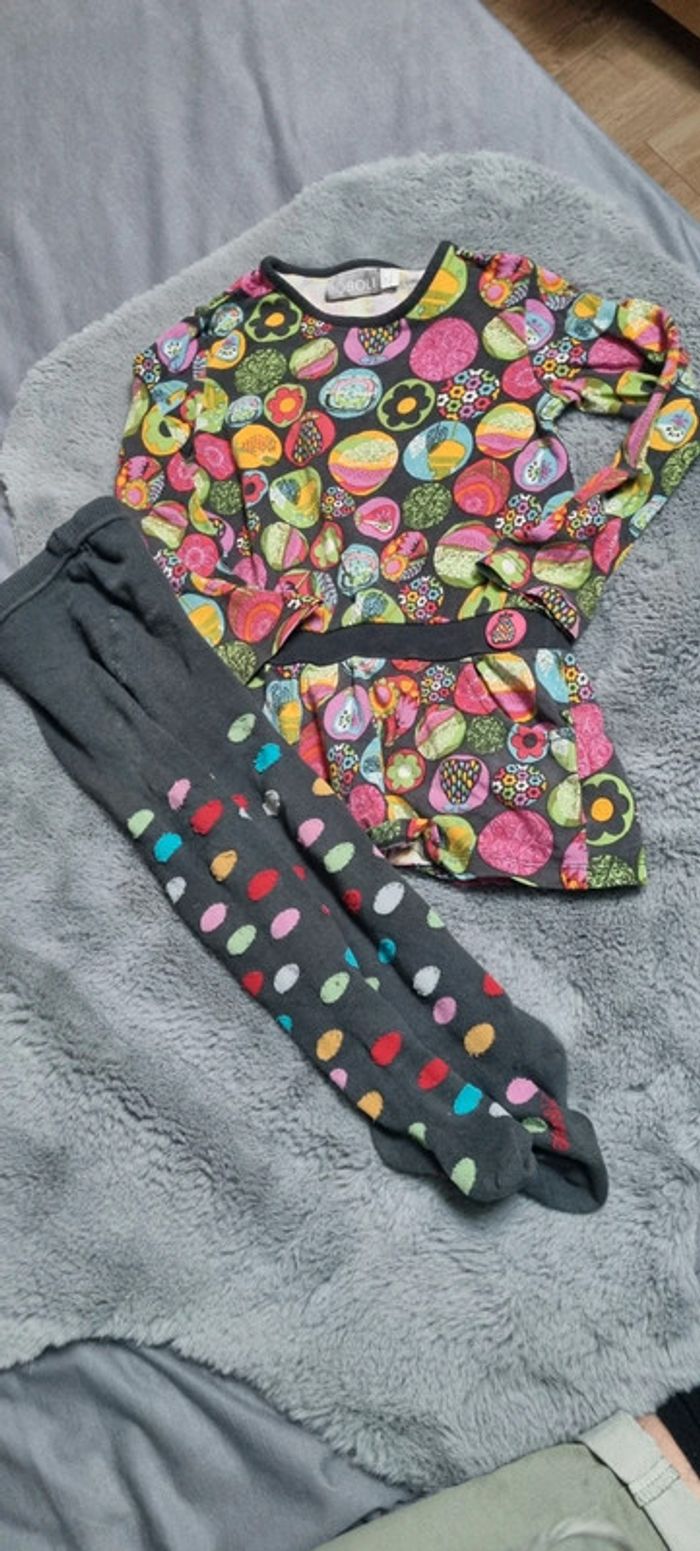 Robe colorée