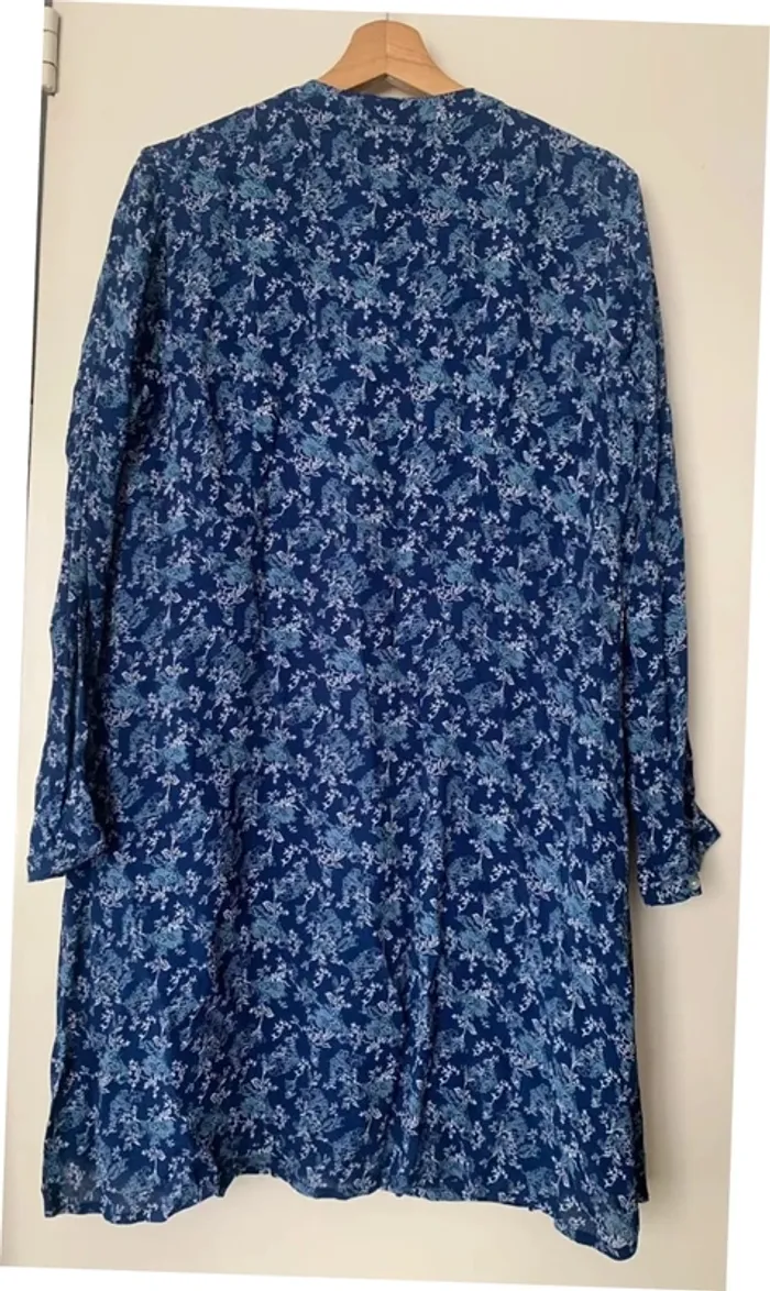 Très jolie robe fleurie fluide Cortefiel T/L - photo numéro 2