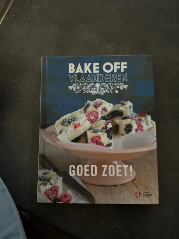 Livre Bake off vlaanderen goed zoet !