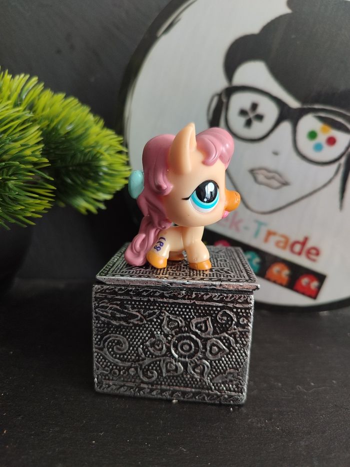 Lps00779 my Littlest Petshop LPS Pet Shop Hasbro horse cheval 1881 - photo numéro 3