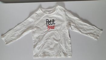T-shirt manches longues 18 mois Kiabi