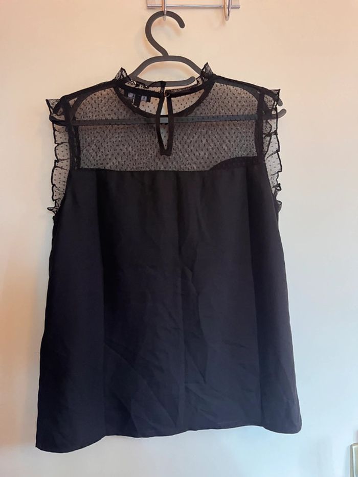 Top chic sexy tulle la halle taille 40