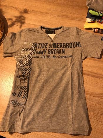 Teddy Brown - t shirt garçon 12ans