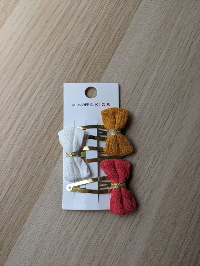 Lot de barrettes fille monoprix