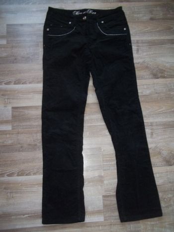 Pantalon velours noir Here&There 152 cm (Pant4)