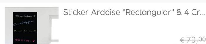 Stickers ardoise neuf