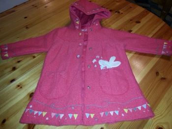 Veste fille 18 mois dpam corail