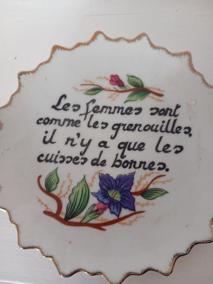 2 assiettes décoratif - photo numéro 3