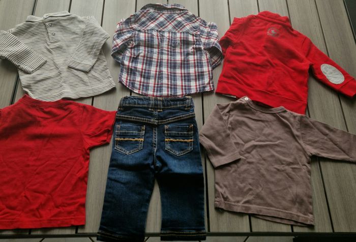 Lot vêtements bébé garçon 6 mois - photo numéro 2