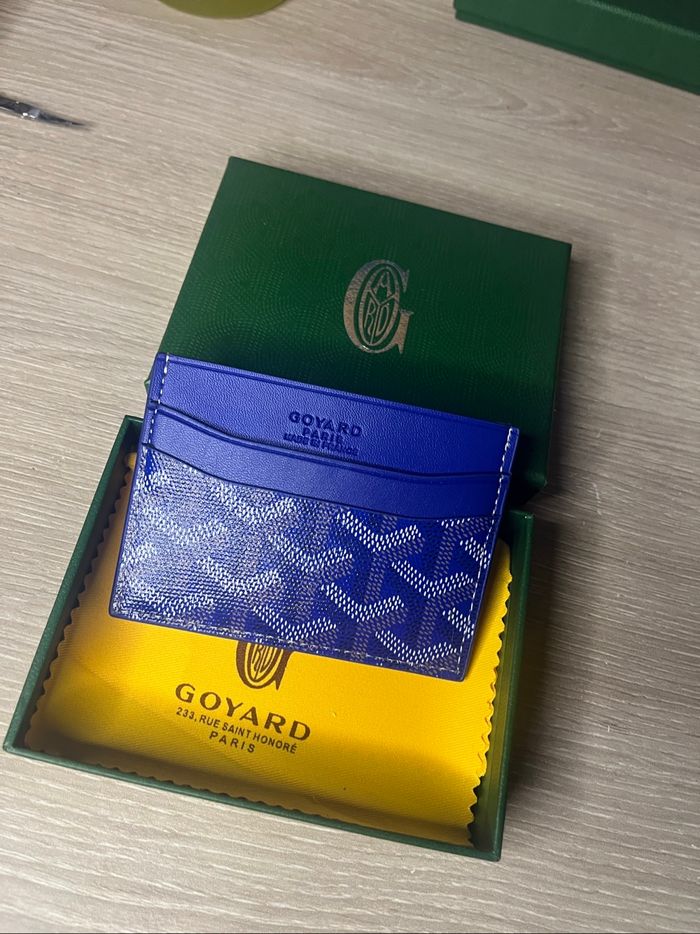 Porte carte bleu goyard Paris neuf