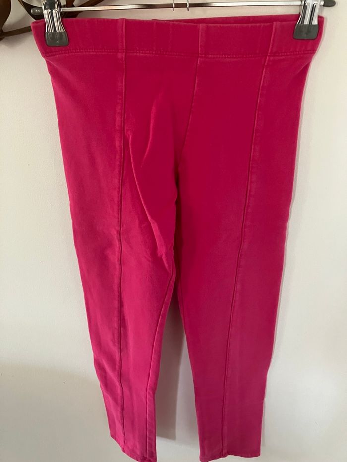 Legging chaud rose vif fille 8 ans H&M - photo numéro 2