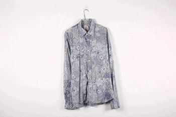 Chemise vintage 90-2000s unisexe en coton (#240307)