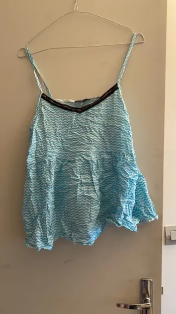 Débardeur bleu