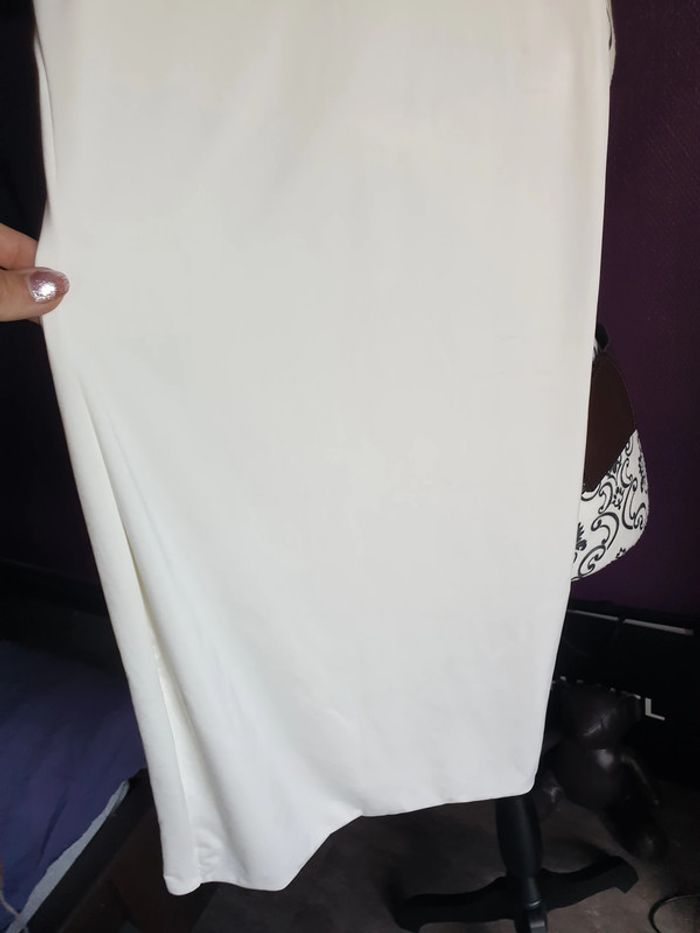 Robe été blanc cassé Boohoo - photo numéro 3