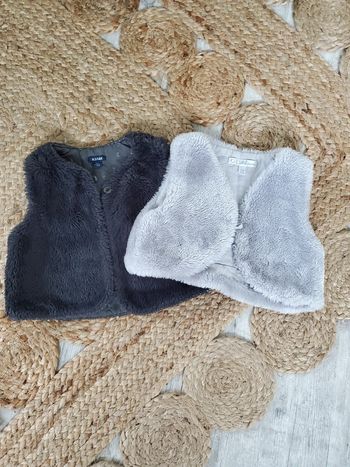 Lot gilets sans manches