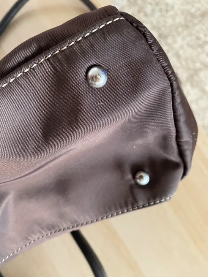 Sac à main marron katana fourre tout grand - photo numéro 15