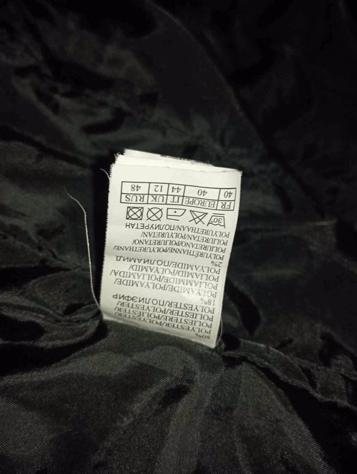 Veste noire femme taille 40 marque camaïeu très bon état - photo numéro 2