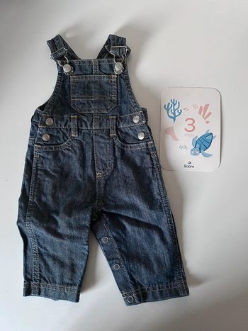 Salopette petit bateau 3 mois