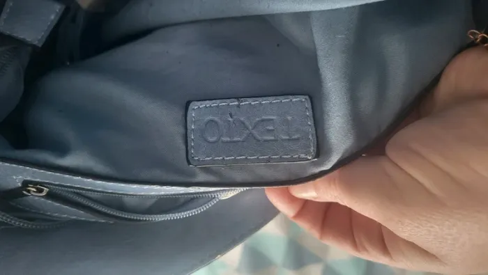 Sac à main texto bleu - photo numéro 7