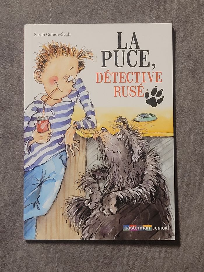 La Puce, détective rusé Sarah Cohen-Scali, Christophe Besse (Illustrations)