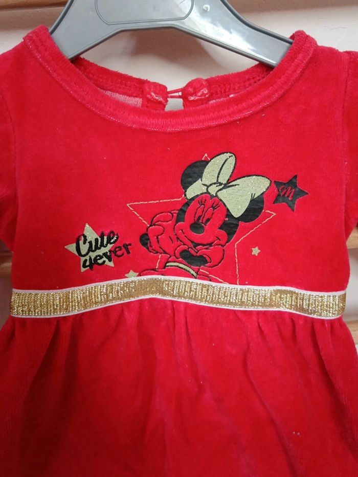 Robe manche longue disney baby minnie - photo numéro 2