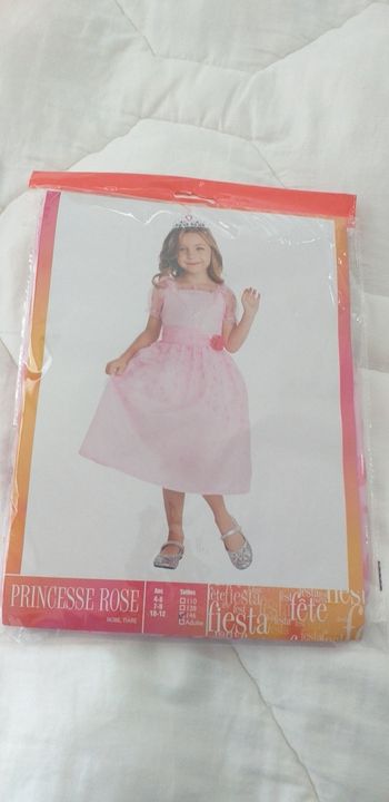 Costume de princesse rose