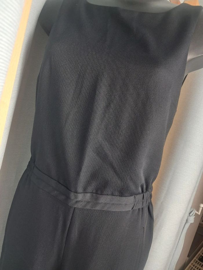 Comptoir des cotonniers combinaison pantalon noir classe et habillée T.36 - photo numéro 6