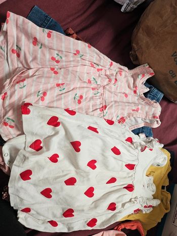 Vêtements bébé fille été 12mois / lot vêtements bébé fille