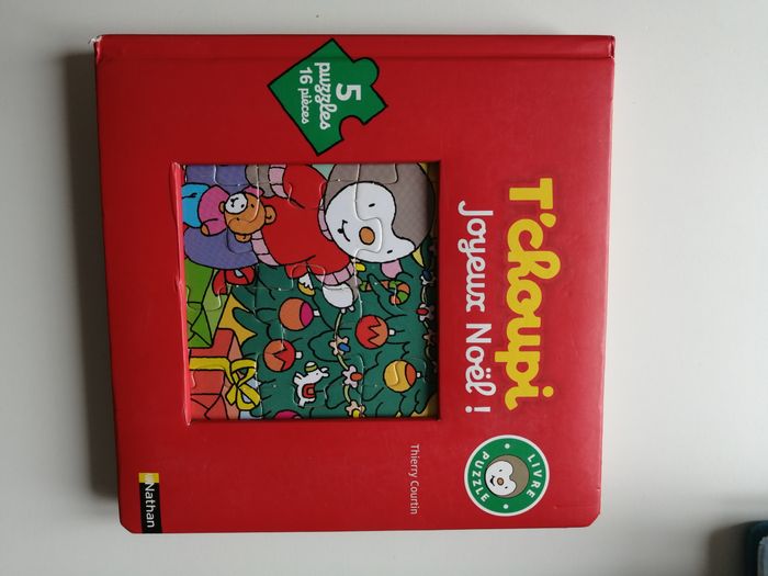 livre puzzle t'choupi