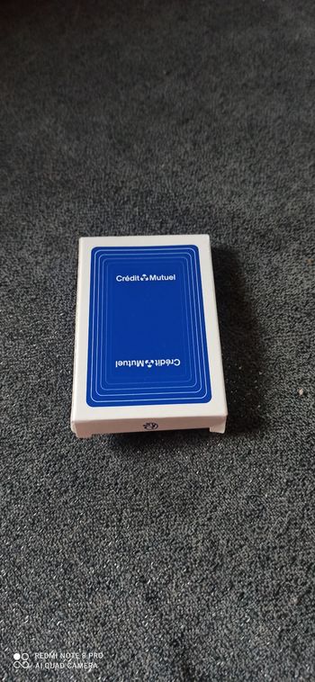 Jeu de cartes crédit Mutuel