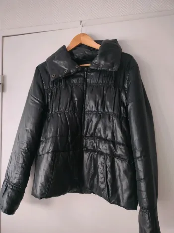 Doudoune matelassée noire Taille M
