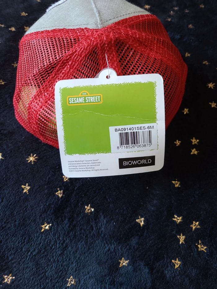 Casquette 48 cm Elmo sesame strret Neuve - photo numéro 6